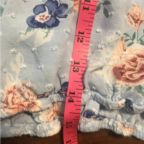 Derek Heart Long Sleeve‎ Floral Crop Top size medium - Picture 6 of 6